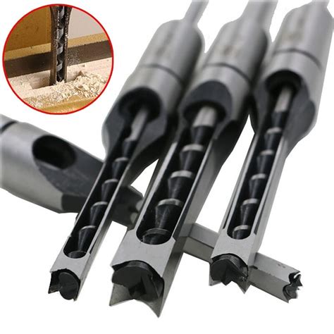 square hole drill bit metal